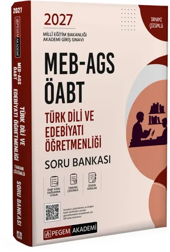 Pegem Yayınları 2027 MEB AGS ÖABT Türk Dili ve Edebiyatı Öğretmenliği 