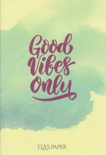Elas Paper Not Defteri-Good Vibes Only