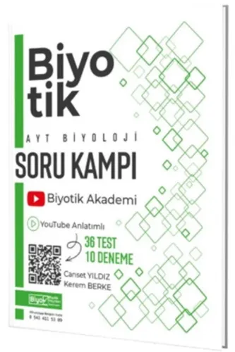 BİYOTİK AYT BİYOLOJİ SORU BANKASI KAMPI