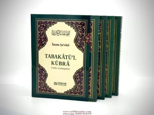 Tabakatül Kübra 4 Kitap (Veliler Ansiklopedisi) İmam Şarani