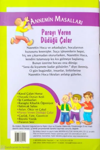 Annemin Masalları:Parayı veren Düdüğü Çalar Gülsüm Cengiz Morpa %44 in
