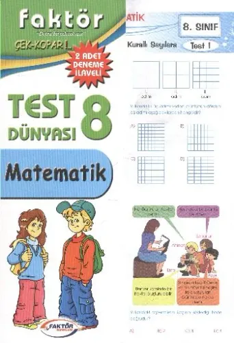 Faktör 8. Sınıf Matematik Test Dünyası