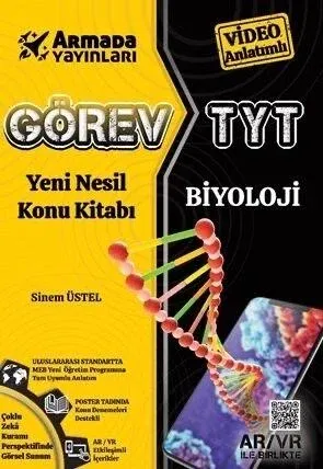 Armada Yayınları TYT Biyoloji Görev Yeni Nesil Konu Kitabı