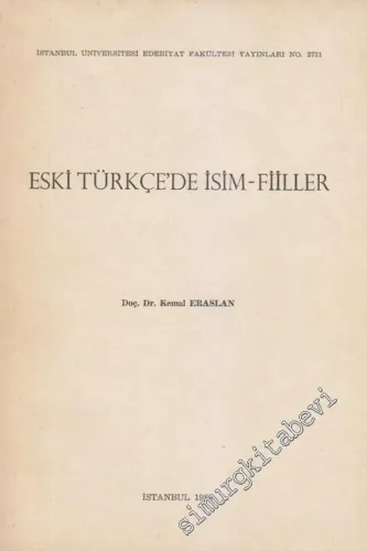 Eski Türkçe'de İsim - Fiiller ( Partisipler ) Doçentlik Tezi -