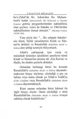 Tasavvuf Risalesi