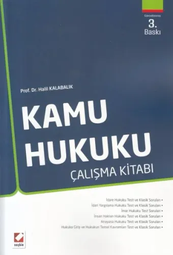 Kamu Hukuku Çalışma Kitabı