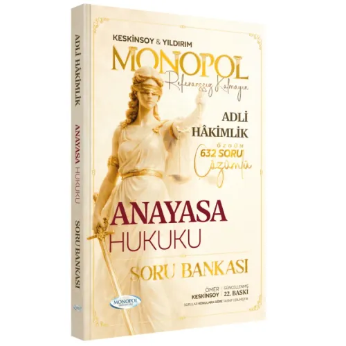 Adli Hakimlik Anayasa Hukuku Soru Bankası