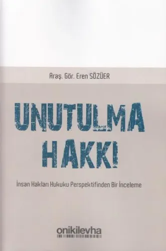Unutulma Hakkı