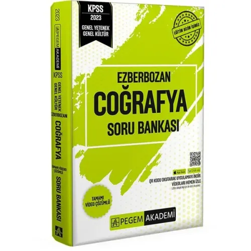 2023 Ezberbozan KPSS Genel Yetenek Genel Kültür Coğrafya