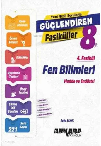 Ankara Yayıncılık Fen Bilimleri Güçlendiren 4. Fasikül