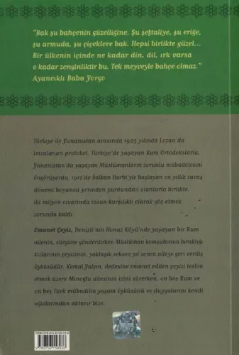 Emanet Çeyiz Mübadele İnsanları Kemal Yalçın Birzamanlar Yayıncılık %7