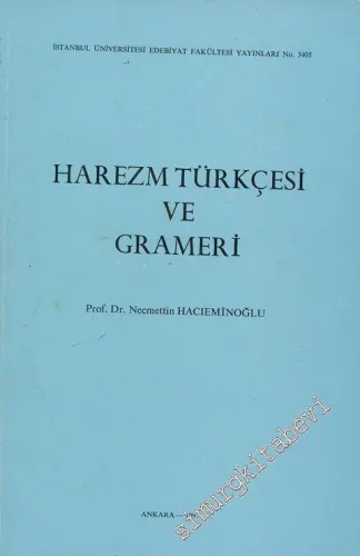 Harezm Türkçesi ve Grameri -        1997