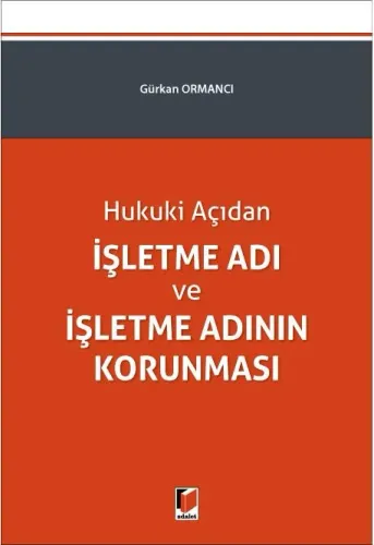 İşletme Adı ve İşletme Adının Korunması