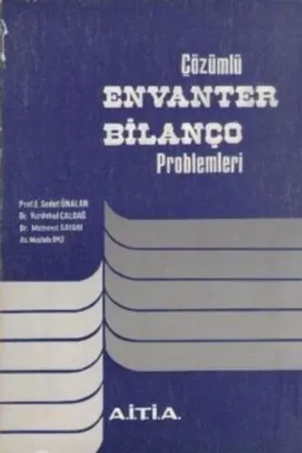 Çözümlü Envanter Bilanço Problemleri