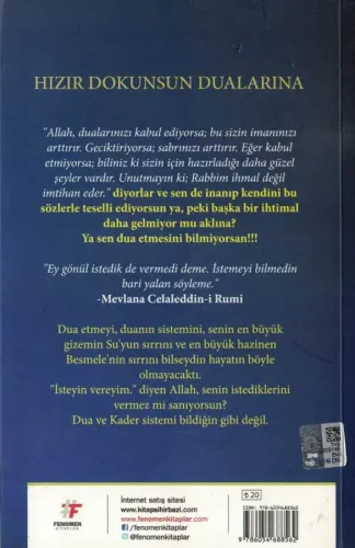 Hızır Dokunsun Dualarına Mustafa Kaya Fenomen Kitaplar %52 indirimli