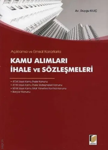 Kamu Alımları İhale ve Sözleşmeleri