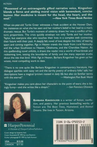 Pigs in Heaven Barbara Kingsolver Harper Perennial %70 indirimli