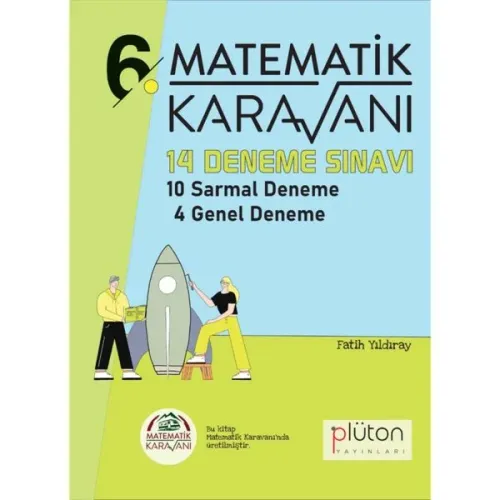 Plüton Yayınları Matematik Karavanı 6. Sınıf 14 Deneme Sınavı