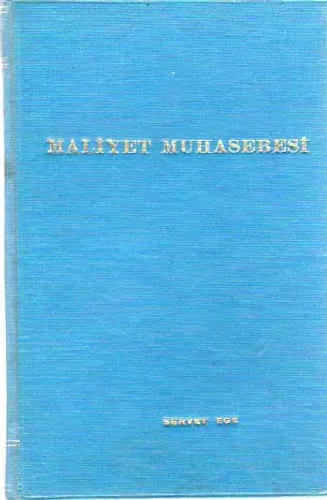 Maliyet Muhasebesi