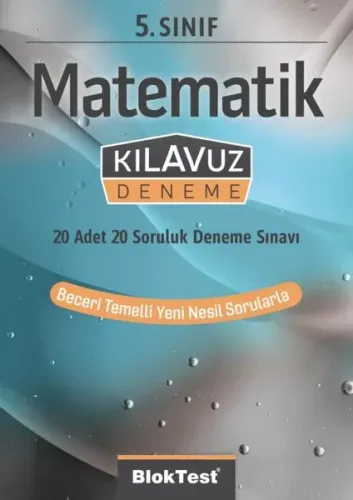 Bloktest Yayınları 5. Sınıf Matematik Kılavuz Deneme