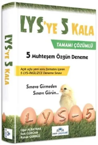 İrem LYS'ye 5 Kala Tamamı Çözümlü 5 Muhteşem Özgün Deneme Sınavı