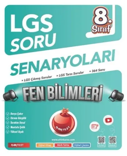 Nartest Yayınları 8. Sınıf Lgs Soru Senaryoları Fen Bilimleri