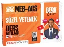 İNDEKS AKADEMİ 2026 MEB-AGS SÖZEL YETENEK VİDEO DERS NOTLARI