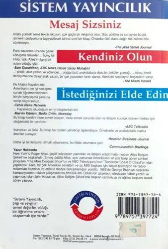 Mesaj Sizsiniz Roger Ailes Sistem Yayıncılık