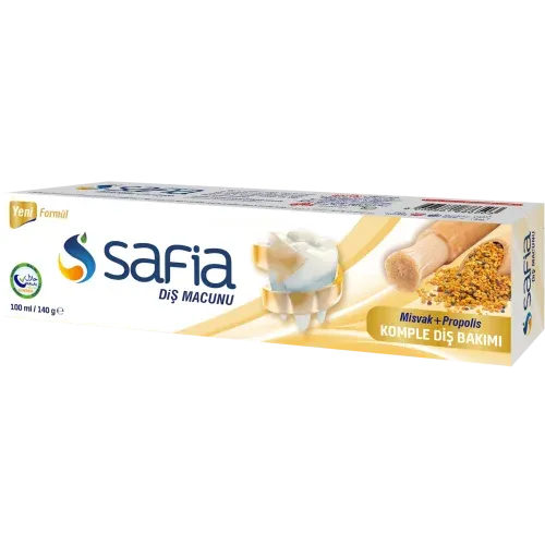 Safia Diş Macunu Misvak + Propolis (100 ml)