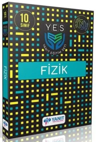 Yanıt Yayınları 10. Sınıf Fizik YES Yanıt Eğitim Seti