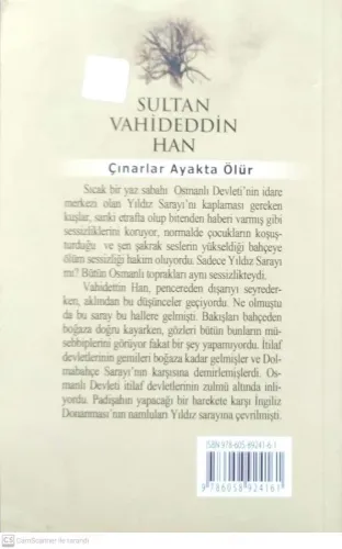 Sultan Vahdettin Han Çınarlar Ayakta Ölür Kemal Arkun Akademisyen Yayı