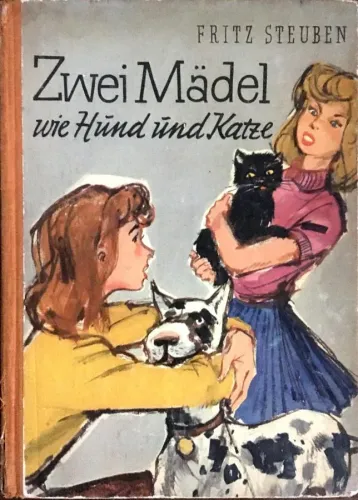 Zwei Mädel Wie Hund Und Katze