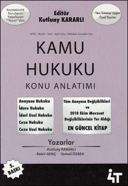 Kamu Hukuku Konu Anlatımı