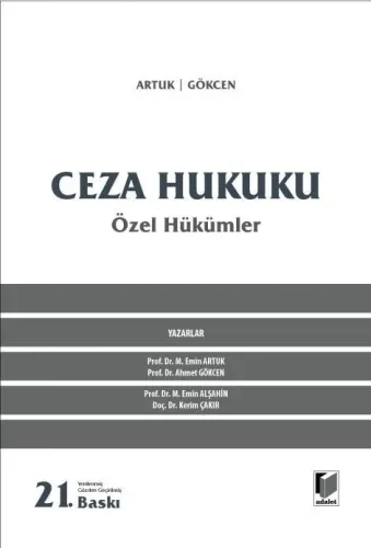 CEZA HUKUKU ÖZEL HÜKÜMLER