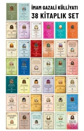 İmam-ı Gazali Külliyatı - 38 Kitap Seti - Çelik Yayınevi - Selam Kitap