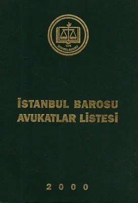 İstanbul Barosu Avukatlık Listesi 2000