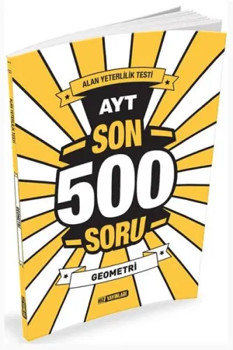 Hız AYT Son 500 Soru Geometri