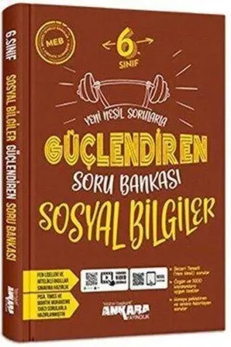 6. Sınıf Güçlendiren Sosyal Bilgiler Soru Bankası
