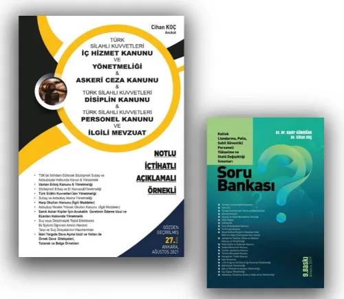 Askerlikle İlgili İhtisas ve Geçiş Sınavları İçin Hazırlık Seti
