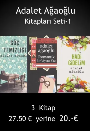 Adalet Ağaoğlu Kitapları Seti-1