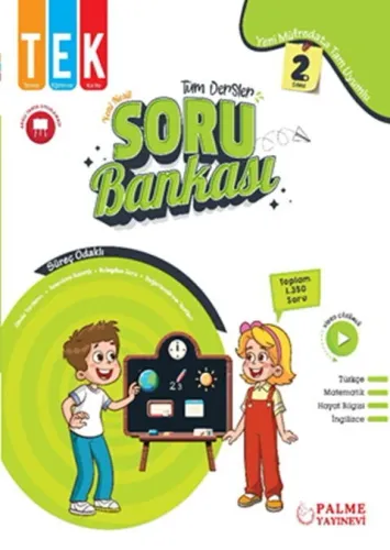 Palme Yayınları 2. Sınıf Tüm Dersler Tek Soru Bankası