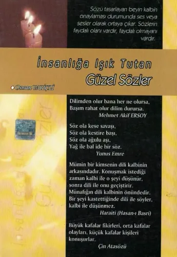 İnsanlığa Işık Tutan Güzel Sözler Osman Variçli Gonca %60 indirimli