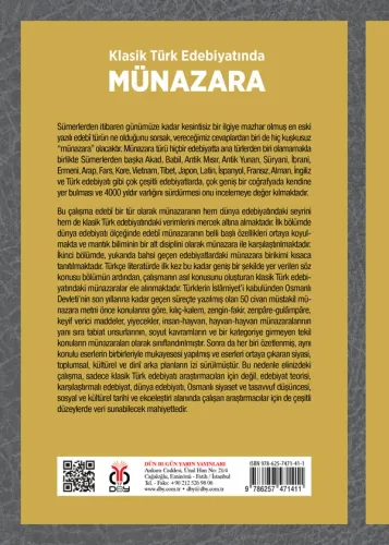 Klasik Türk Edebiyatında Münazara Şeyma Benli Klasik Türk Edebiyatında Münazara Şeyma Benli