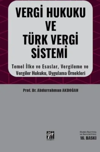 Vergi Hukuku ve Türk Vergi Sistemi