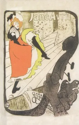 Henri de Toulouse Lautrec : Jane Avril Lii Küçük Boy