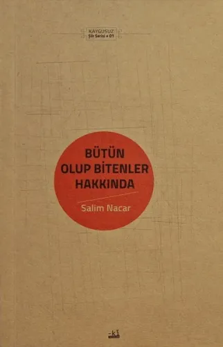 Bütün Olup Bitenler Hakkında; Kaygusuz Şiir Serisi 01