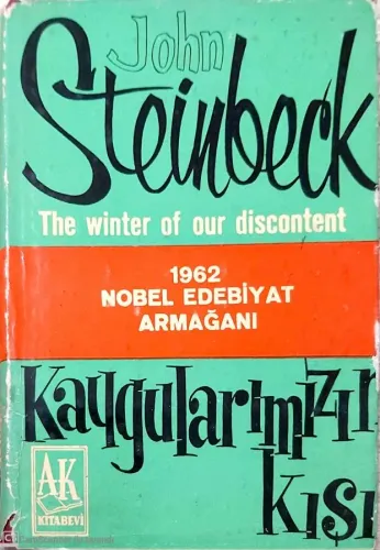 Kaygılarımızın Kışı John Steinbeck Ak Kitabevi %40 indirimli
