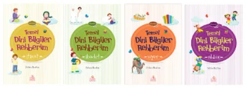 Etkinlikli Temel Dini Bilgiler Rehberim Seti; 4 Kitap