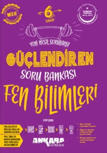 Ankara Yayıncılık 6. Sınıf Fen Bilimleri Güçlendiren Soru Bankası