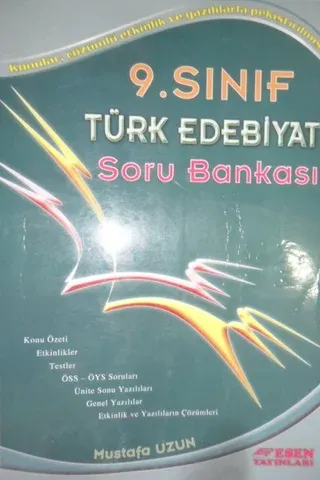 9. Sınıf Türk Edebiyatı Soru Bankası